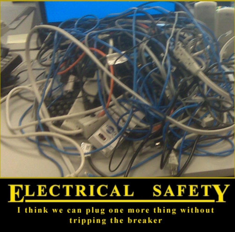 IOSH_FireRisk's tweet photo. As we reach the end of another week it can only mean one thing..... time for the Friday funny. Have a good weekend all.

#iosh #FireSafety #fireprevention #electricalsafety https://t.co/dgFCdzXKn7