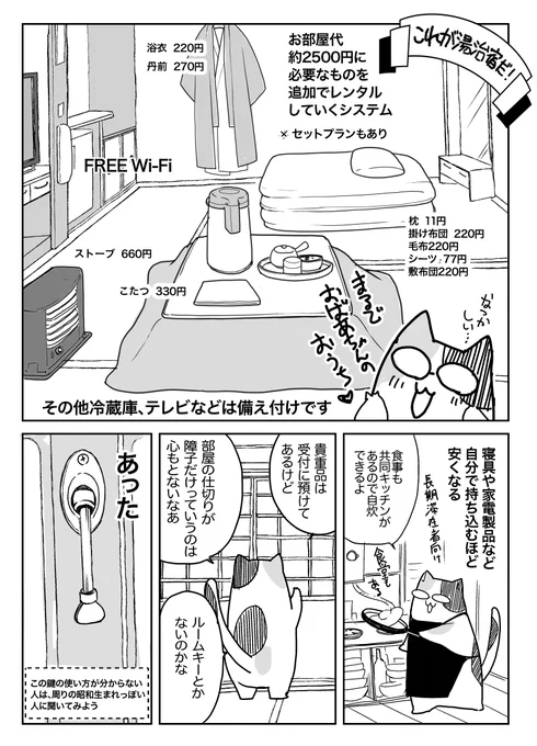 人生初の湯治場に行ってきたよ③
だいたいこんなシステム 