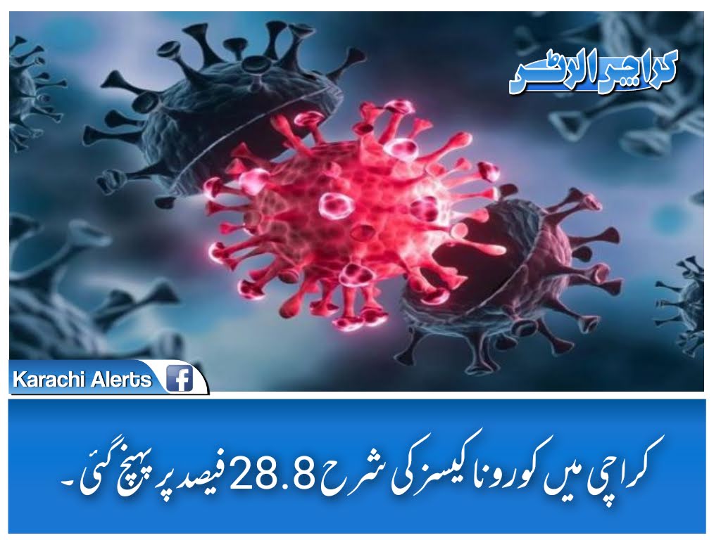 Khi_Alerts's tweet photo. کراچی میں کورونا کیسز کی شرح میں تیزی سے اضافہ ، محکمہ صحت
محکمہ صحت سندھ کے مطابق گزشتہ چوبیس گھنٹوں میں مثبت کیسز کی شرح 28.8 فیصد رپورٹ ہوٸی ہے جبکہ سندھ میں گزشتہ چوبیس گھنٹوں میں 2289 کیسز رپورٹ ہوٸے جن میں سے 2081 کیسز کا تعلق کراچی سے ہے۔ https://t.co/Mkqslhnm3j