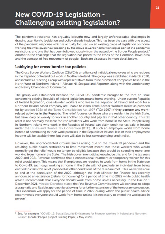 Cross-Border Workers Coalition tweet media