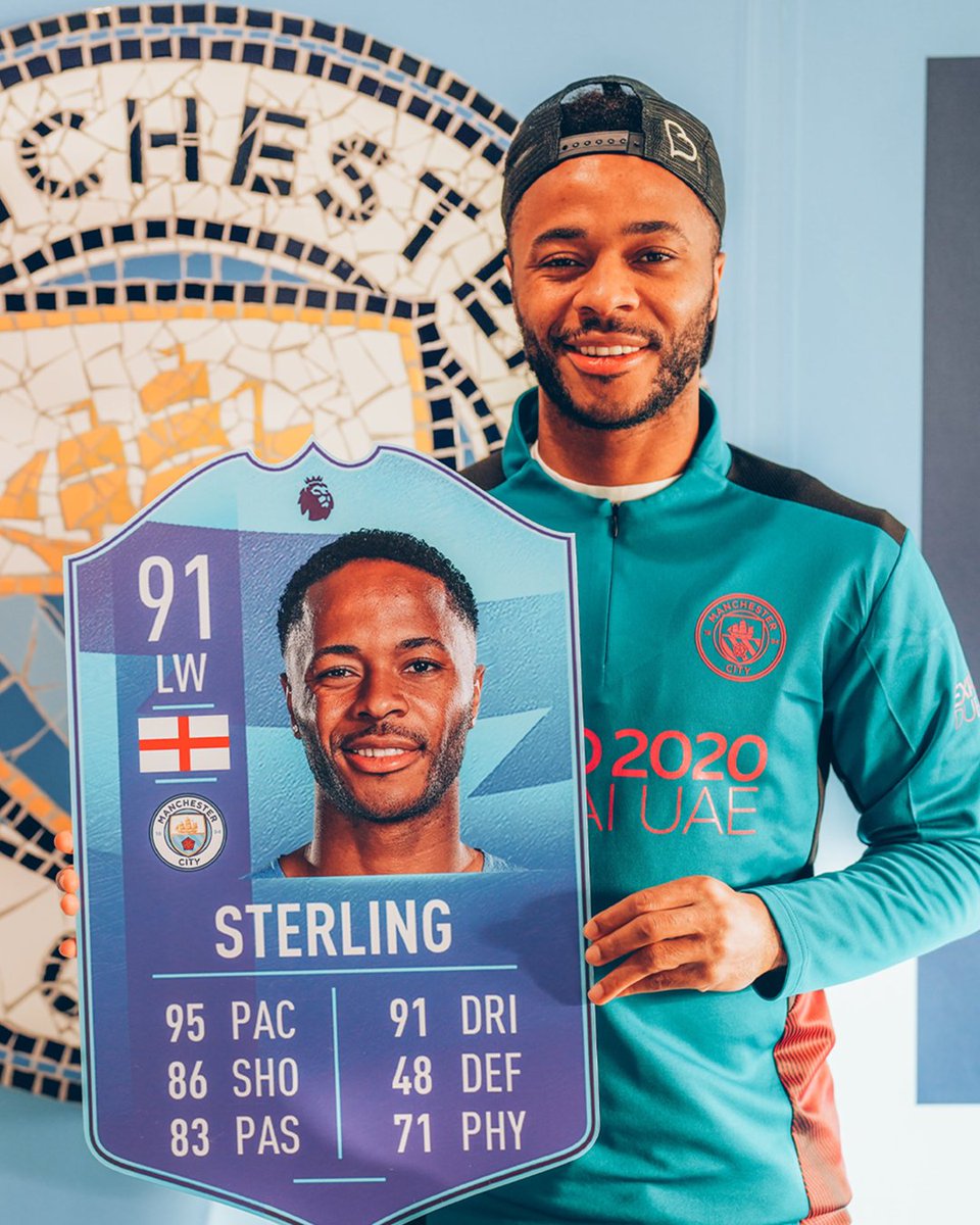 EASPORTSFC's tweet photo. And your final 2021 @premierleague #POTM goes to... 🥁

 🔷 @sterling7 🔷

#FIFA22 #FUT https://t.co/dEvYXlDb8U