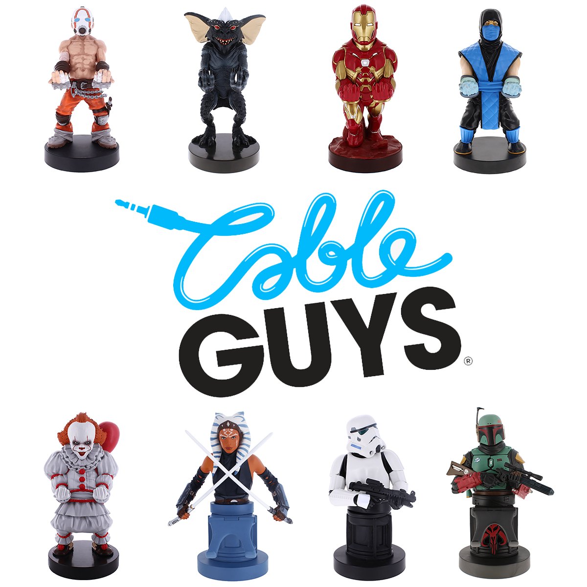 NexusRetailZA's tweet image. New Cable Guy Controller Stands Now Available. bit.ly/3K6P3Ip

#NexusHub #CableGuy #Controllerstand #StarWars #MK #Borderlands