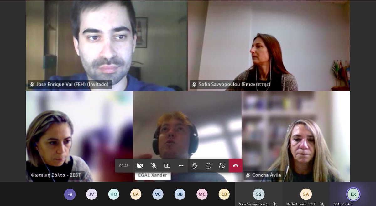 FEquipoHumano's tweet image. Ayer el consorcio de nuestro proyecto 🇪🇺 más reciente, #AISkills4CT, mantuvimos una reunión sobre el 1⃣ #WorkPackage del proyecto.

Identificaremos y compararemos buenas prácticas de los materiales de #formación existentes en los ámbitos de...

👇