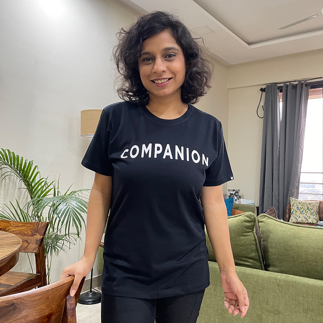 FilmCompanion's tweet photo. Here's @Su4ita sporting our official COMPANION tee! Go shop for yours - exclusively available on @CreativeIdeasHQ. https://t.co/Pwtm1ROLJl
#CIxFC #FCmerch #GetCreativeWithFC #LiveYourFandom https://t.co/IXYJAIH0kH