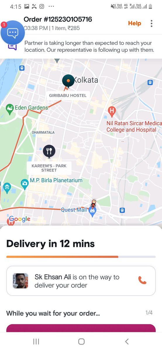 shawking_guy's tweet photo. Buying @swiggy_in One was one of the worst mistakes of my life.Ordered food more than an hr back, delivery partner calls &amp; threatens me if anything happens to me I must take. And my food wasn't delivered. Unprofessional. It's a harassment. @swiggy_in @SwiggyCares @WeAreSwiggy https://t.co/tAvyjT1SQx