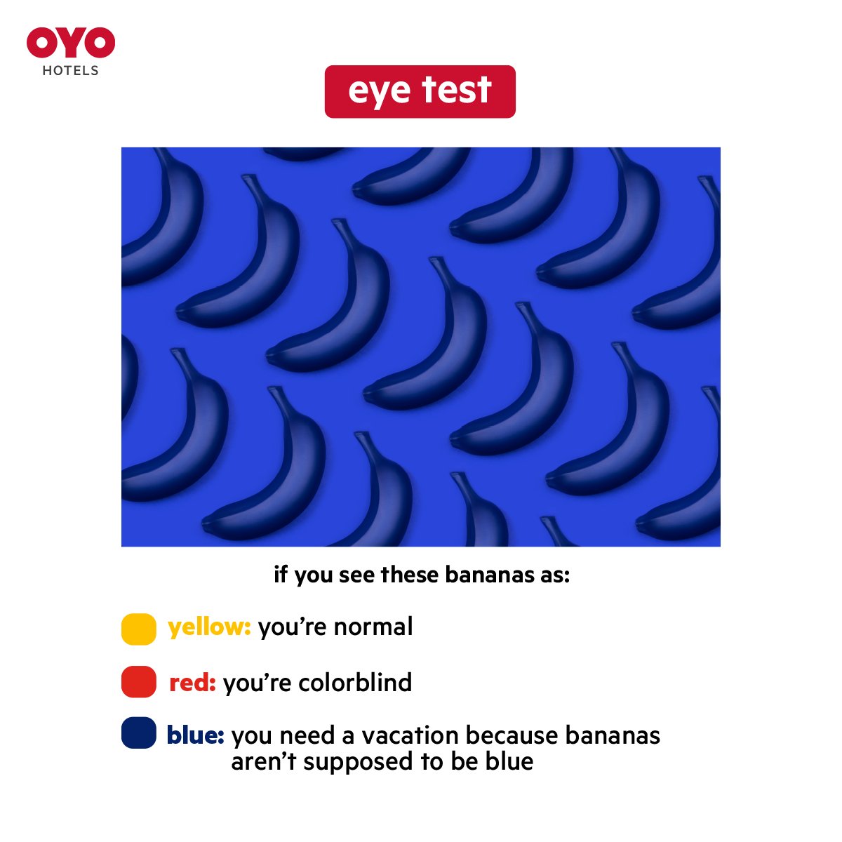 Mind going bananas? 😵‍💫 maybe grab some 🛌 in a #safecation this #weekend?  #NeedABreak