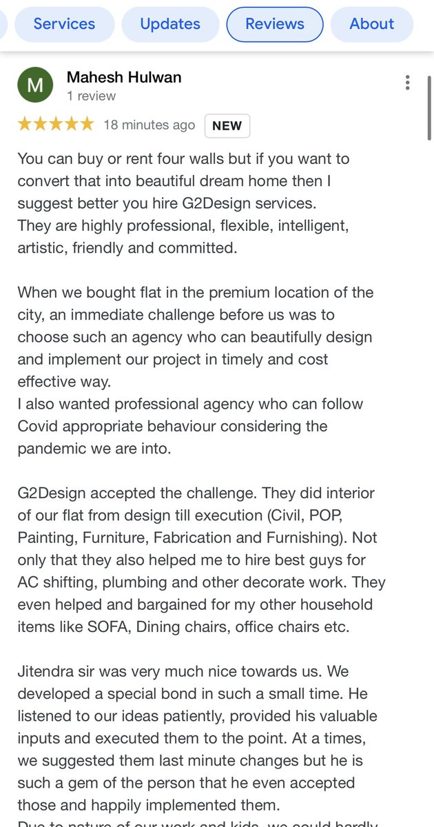 g2dinterior's tweet photo. Our #HappyCustomer Review 😍🌟 
These kind words and satisfaction makes it all worth it 💯

#home #interiordesign #kitcheninterior #decor #homedecor #decoration #interiors #homestyle #indiandecor #indianhomedecor #indiandecorideas #mydesiswag #homedecorindia #indianhome https://t.co/WiwSSwiuRh