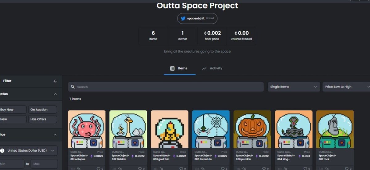spaceobjnft's tweet photo. here is my collection!! release a new item everyday and obviously very cheap.
.
.
.
#NFTs  #OpenSeaNFT  #NFTCommunity #NFTCollection #nftart #NFTdrop  #pixelart https://t.co/CvMuB04Bz8
