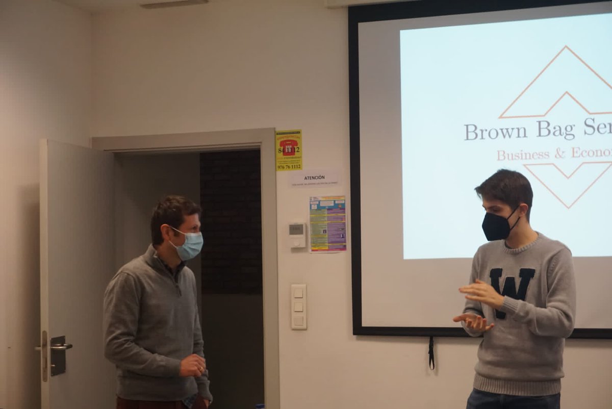 BagBusiness's tweet photo. Great seventh session of the #IVBBS!📈👏
We would like to thank our wonderful presenter: Marcos Sanso Navarro👨🏫
Also, We want to thank the audience for their questions and suggestions.
We look forward to seeing you all in the next session!
More pictures in our Website. https://t.co/v8J9Rl51Ml