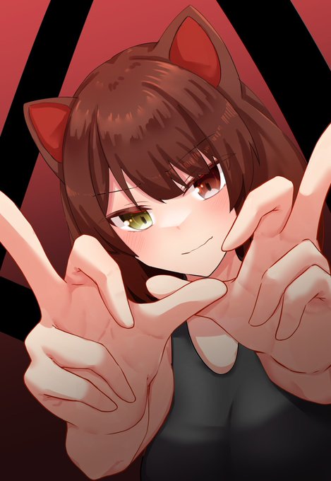 これは戌亥とこを描く練習した時の絵 