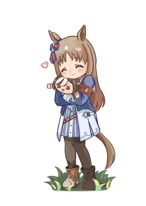 スペちゃん...♡

#ウマ娘プリティーダービー #グラスワンダー #スペシャルウィーク 
