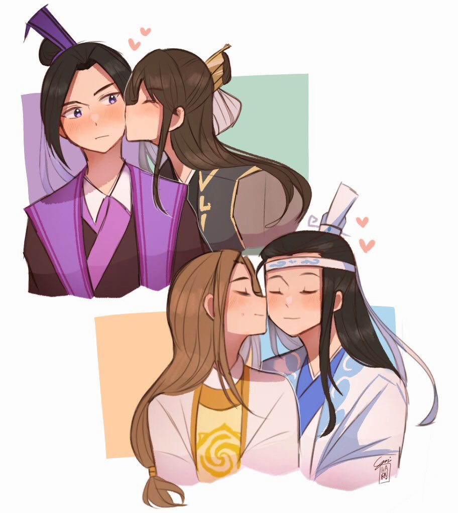 sumiharu_'s tweet photo. tudinhos pra mim 😚💕
#sangcheng #xiyao #mdzs https://t.co/FztM2gKmle