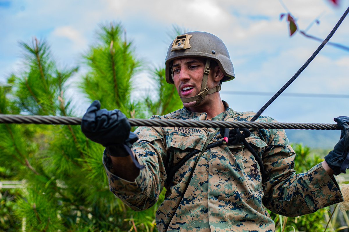 Our #Marines take part in the endurance course during the 3rd Marine Divison Squad Competition at the Jungle Warfare Training Center. The week-long competition tests jungle survival skills, basic infantry tactics, and excellence in weapons handling.

#ReadyToFightNow