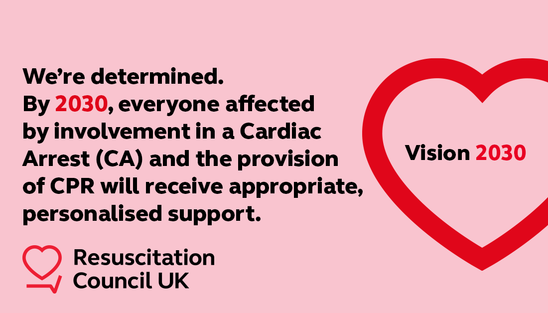 ResusCouncilUK's tweet photo. We’re asking everyone with an interest in resuscitation in the UK to review our Vision to 2030, and complete a short survey to help us reach these goals. Learn more: https://t.co/MG119yjGtT https://t.co/vPudBJWtOv