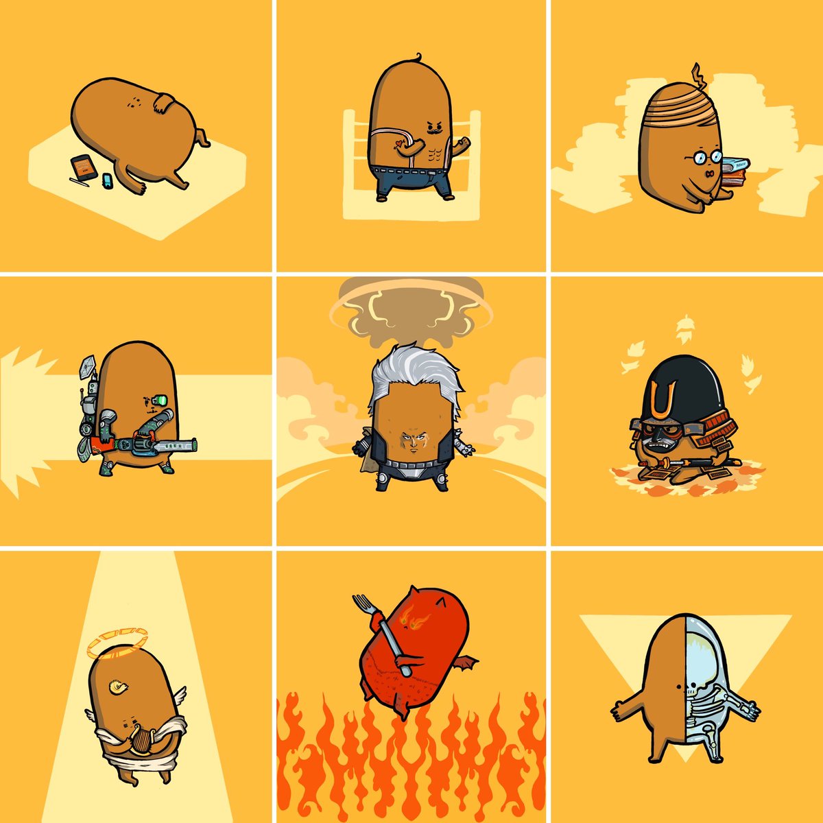 ArifAwkward's tweet photo. The first batch of Kentang is dropping! 

Get the first batch of the Kentangverse at 0.01 bnb only each! 

Likes and retweets are appreciated! 

@Pentasian #pentasio #NFTs https://t.co/rXNtgtz7NP