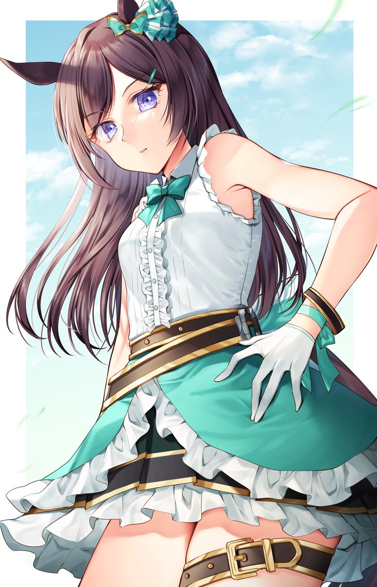 メジロドーベル(ウマ娘) 「メジロドーベル #ウマ娘 」|中島楓🍁春例大祭E05aのイラスト
