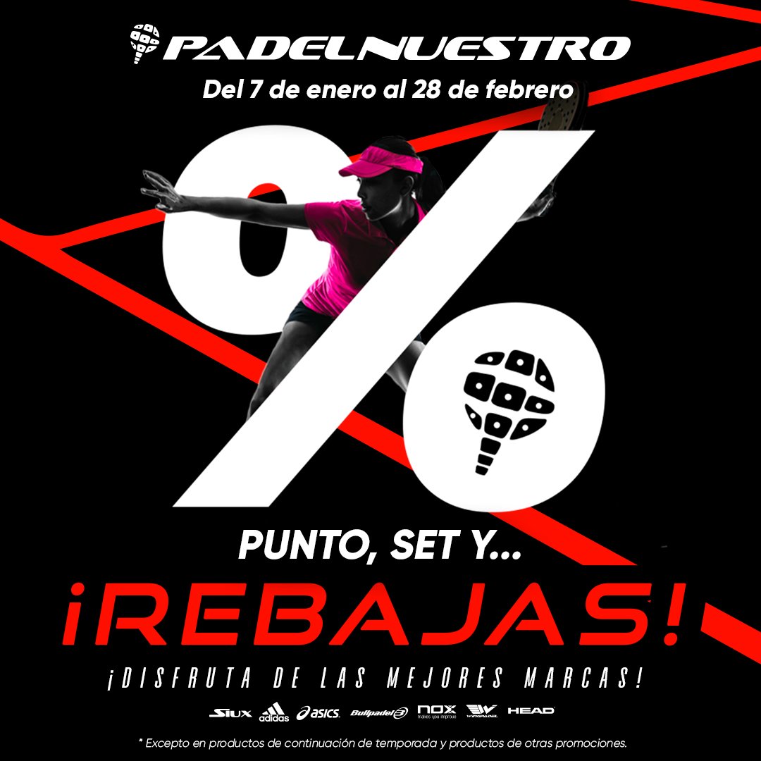 padelnuestro_es's tweet image. 🎾Punto de partido para tus REBAJAS🎾 Aprovéchate de los descuentos!!
bit.ly/3pSdJvZ