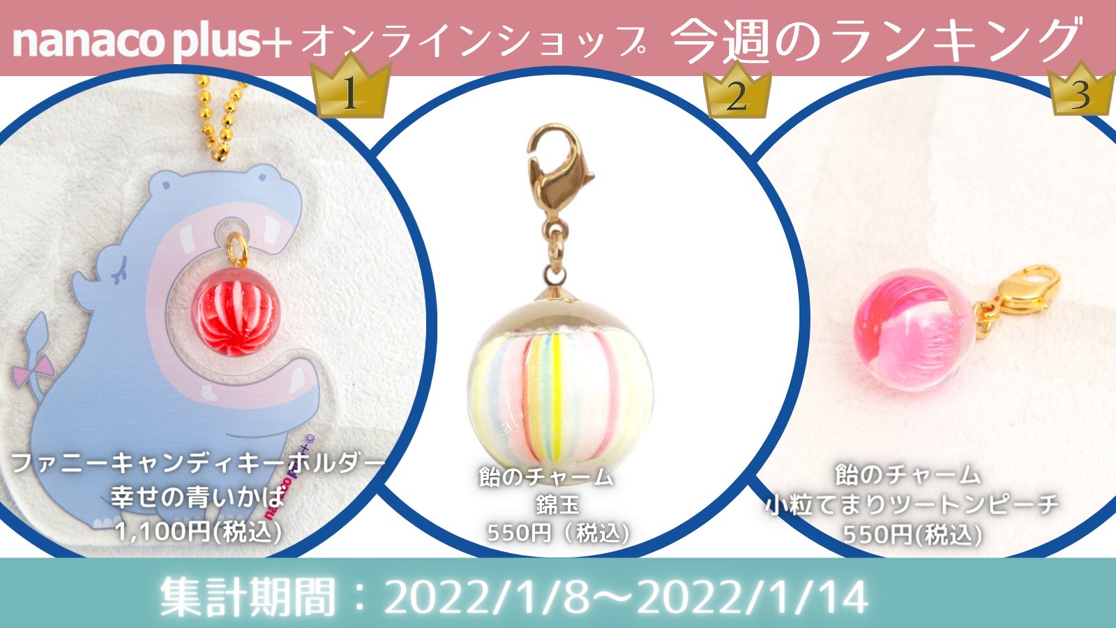 ナナコプラス 本物の飴のアクセサリー Ame Project Twitter