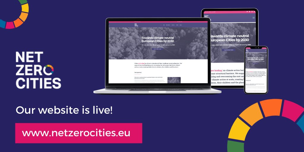 🇪🇺🏙️How will <a href="/NetZeroCitiesEU/">NetZeroCities</a> support #MissionCities &amp; help European #cities take climate action to reach #NetZero by 2⃣0⃣3⃣0⃣?
🔎🌱To learn more about our journey towards #carbonneutral cities, head over to our newly launched website ➡️ netzerocities.eu
