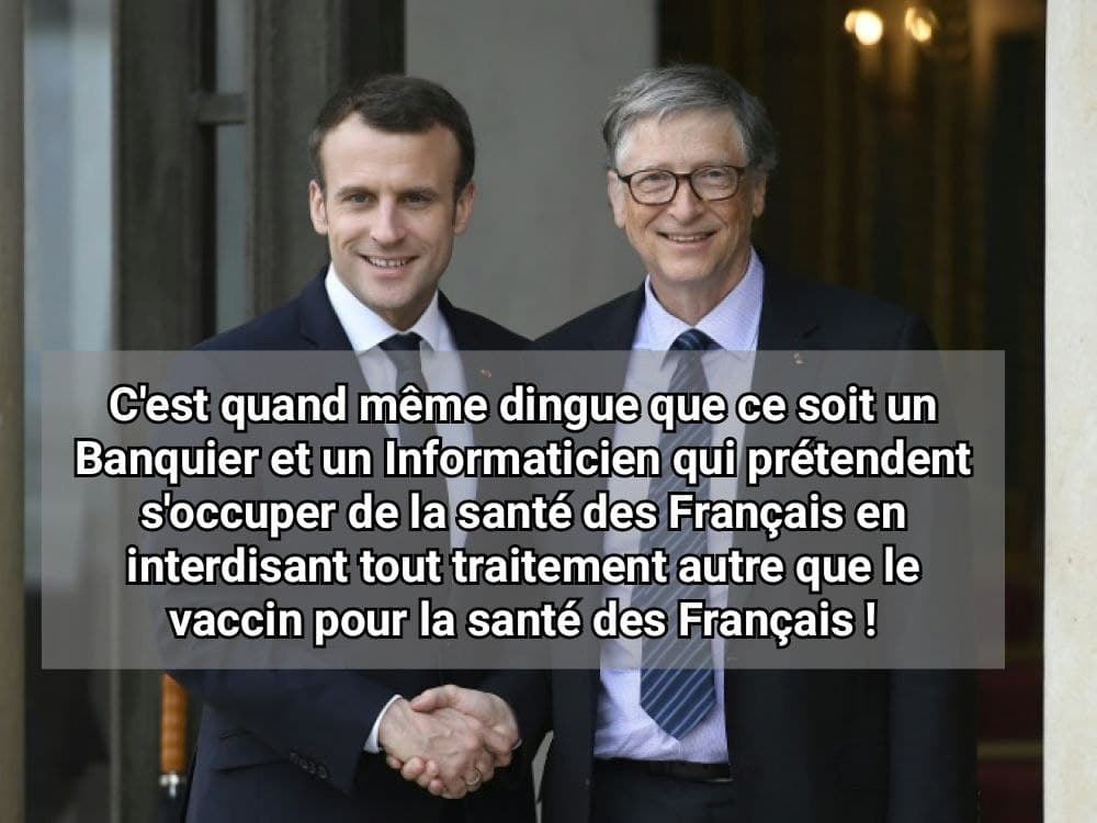 aileastick1's tweet photo. Ce petit segment de conversation, nous permet de voir comment on accord plus de confiance à l'ex président de Microsoft #BillGates qu'au Prof #Raoult concernant la santé des être humain.
C'est totalement incroyable. https://t.co/3qV7OJ9a0m