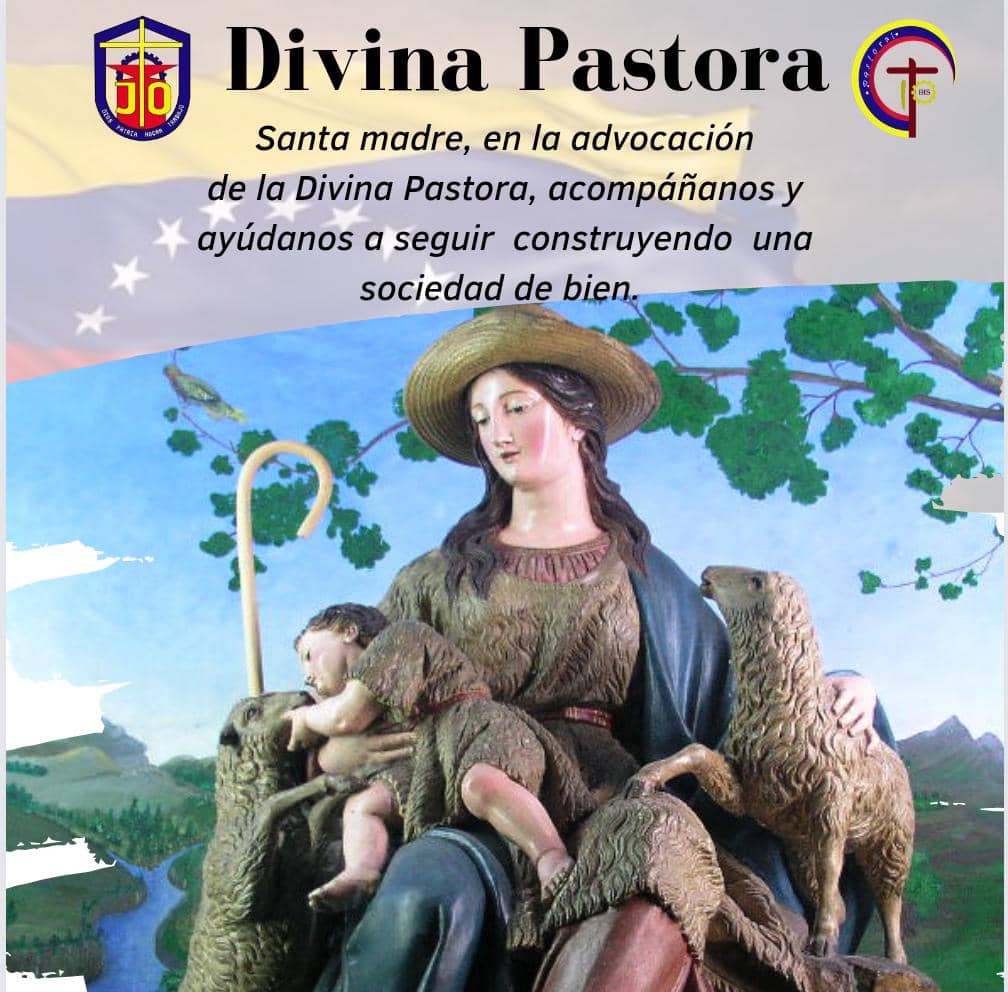 SomosITJO's tweet photo. Santa madre, en la advocación de la Divina Pastora, acompáñanos y ayúdanos a seguir construyendo una sociedad de bien. @CerpeVzla https://t.co/h0zRCb9Fv1