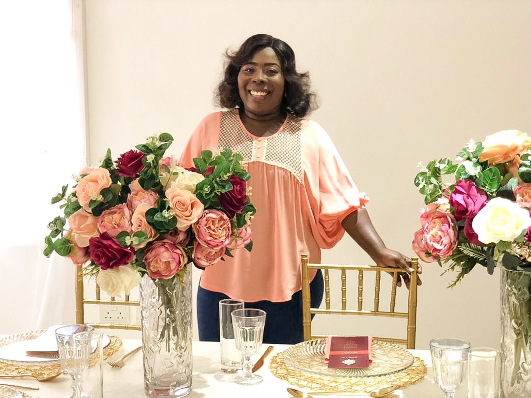 GeezEvents's tweet image. Hello, my name is Gloria Fiadzigbey. Co-Founder &amp;amp; Creative Lead @geezevents. We specialize in planning &amp;amp; designing unforgettable celebrations.Send us an email or call 0504787828 to book our complimentary 30 mins consultation.

We can't wait to speak with you.
#geezeventsghana