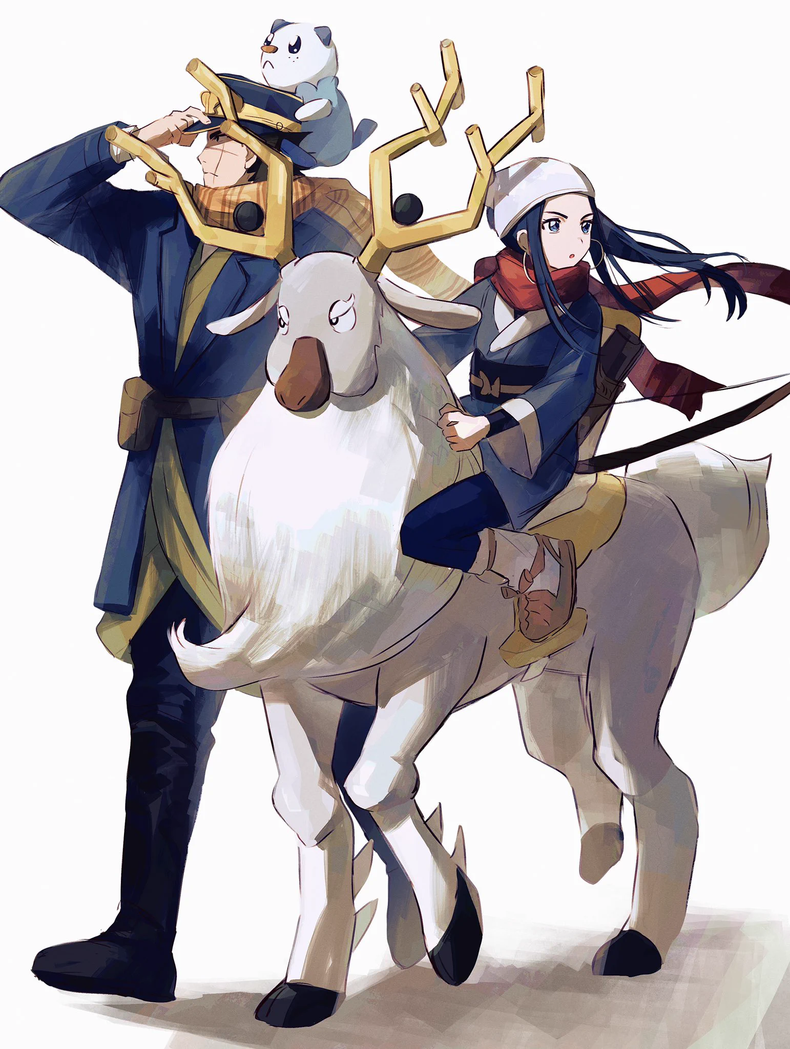 もし北海道にポケモンがいたら？「ゴールデンカムイ」の世界に馴染むかもwww