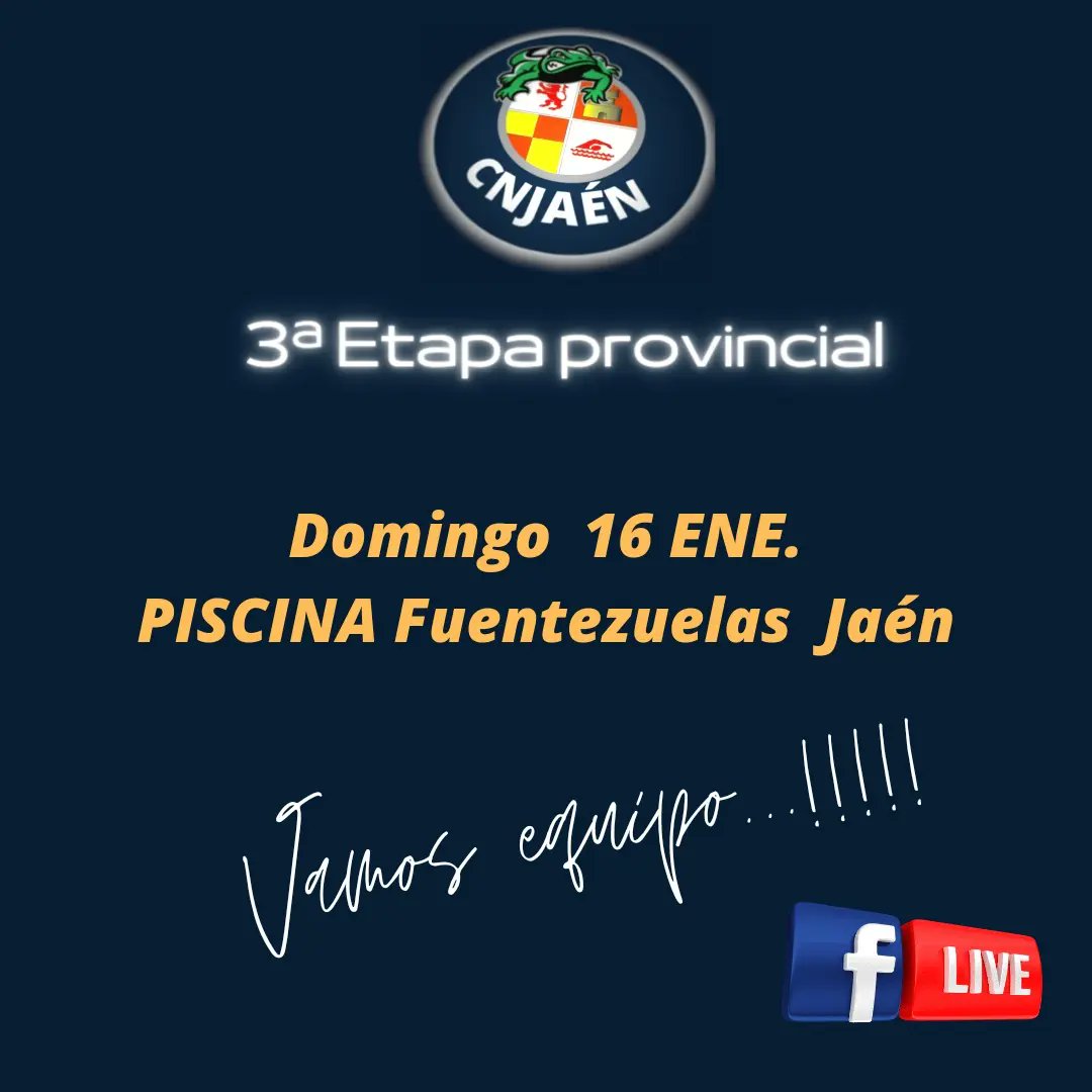CNJaen's tweet photo. Empezamos las competiciones en 2022. El sábado 15 nuestro equipo absoluto se desplaza a Berja como 1er clasificado de la Fase Provincial a la Copa de Andalucía.
El domingo 16 nuestros pequeños disputan la 3ª Etapa de la Liga Provincial. Se podrá seguir la retransmisión https://t.co/7kjePhR1Qf