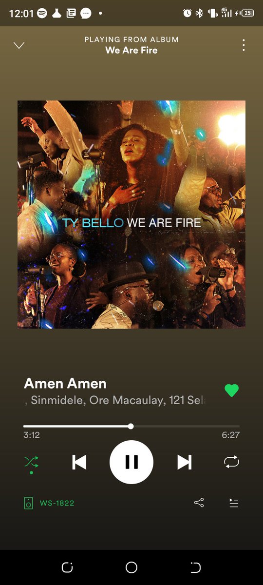 Beckybrightfas1's tweet photo. Listening to @tybellotweets new Album #wearefire and I can't even pick a fav .. every track is filled with the presence of the Holy Spirit.. you call feel it from the energy.. 
We are fire !!!! https://t.co/muWyRj6Rne