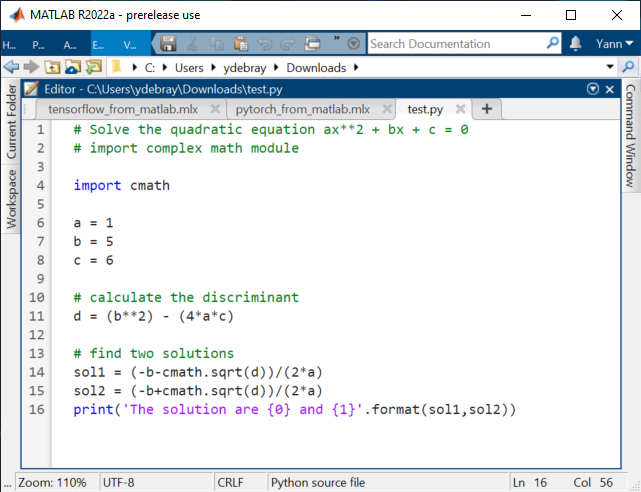 Python highlighting in 22a... Coincidence?