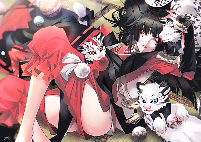 ぎゃうぎゃう🐯 