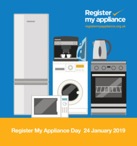 Please take the time to @registermyappliance. You can register products at least 12 years old It’s quick and easy and ensures manufacturers can contact you if a safety repair is ever needed. 
<a href="/regmyappliance/">Registermyappliance</a>
<a href="/mhclg/">Ministry of Housing, Communities & Local Gov</a>
#ElectricalSafety