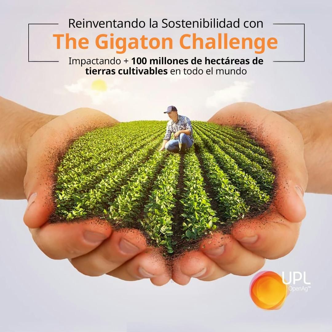 Estamos #ReinventandoLaSostenibilidad en la producción de alimentos con The Gigaton Challenge. Una iniciativa que creará un nuevo crédito de carbono para incentivar y apoyar a los agricultores en la adopción de prácticas sostenibles y regenerativas.
