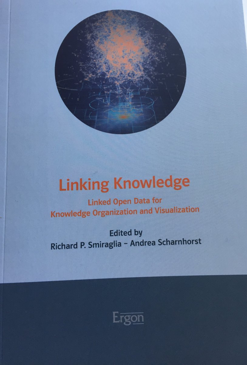 Philipp_Mayr's tweet photo. Just arrived! Voucher copy of the book "Linking Knowledge - Linked Open Data for Knowledge Organization and Visualization
https://t.co/lMTaRssjxD
Thanks to @ScharnhorstA
Inside: a revised version of https://t.co/5LevmyyvPl with @marciazeng
#NKOS #linkeddata https://t.co/1zcwgT3dqo