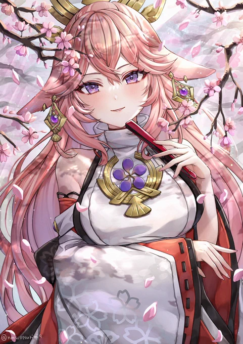 八重神子🌸
#原神 #GenshinImpact #yaemiko 