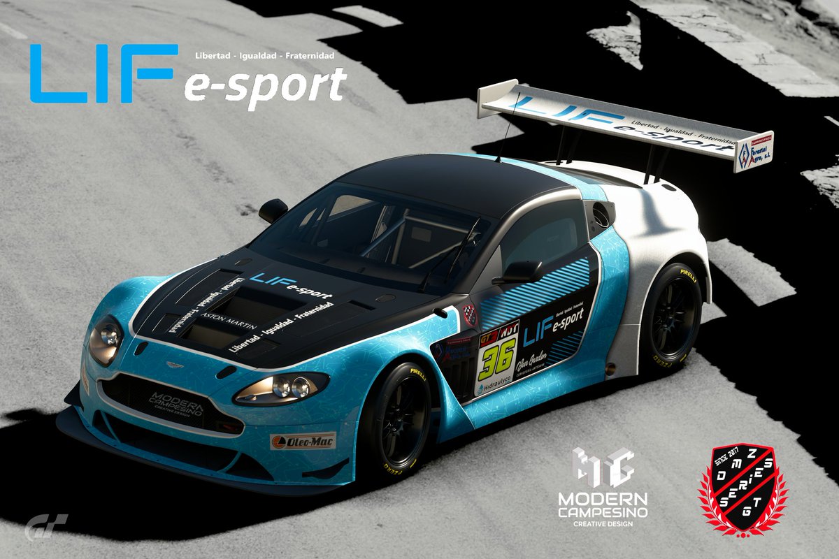 Modern_campe's tweet photo. Con estos colores vestirán @LifeEsports1 el @astonmartin para las @DmzSeries 
Ánimo campeones! https://t.co/yyNwmocDK3