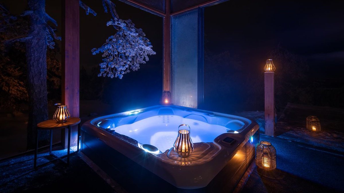 DiscoverFinland's tweet photo. The recently owned Spa and Health Clinic at Octola Private Wilderness is the most exclusive lodge in Lapland &amp; the Nordic region, and the first five-star accommodation facility in the Arctic and Nordics with a negative carbon footprint: https://t.co/iq6SZjDGZy https://t.co/s8qPdpfXpo