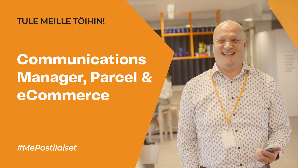 Postigroup's tweet photo. Tule meille töihin! 🧡 Meillä on paljon mielenkiintoisia työpaikkoja auki! Olethan huomannut esim. tämän viestinnän tehtävän? Communications Manager, Parcel &amp; eCommerce, hae 31.1.2022 mennessä!
👉 https://t.co/A5pYviGeTW
#Rekrytointi #AvoimetTyöpaikat #MePostilaiset #Viestintä https://t.co/I3dK0DuvFe