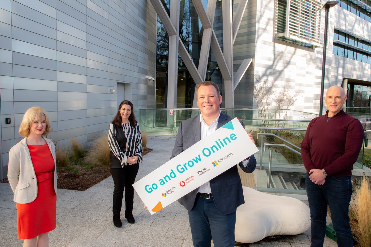 Microsoft Ireland is delighted to support a new digital training and support programme, 'Go and Grow Online’ for SMEs. 

Read more about it here: msft.it/6014ZsM6Q