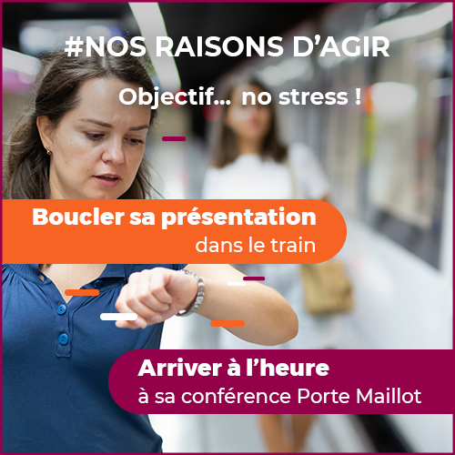 Obj_Capitales's tweet photo. Objectif No Stress ! 😌 Nous connaissons tous cette montée en pression lorsque le train s'arrête sur les voies... Arriverons-nous à l'heure ? ⌚

#ChacunSesRaisons
👉 adhérez : https://t.co/ajVVaUMtAy https://t.co/c8eCVapUFa