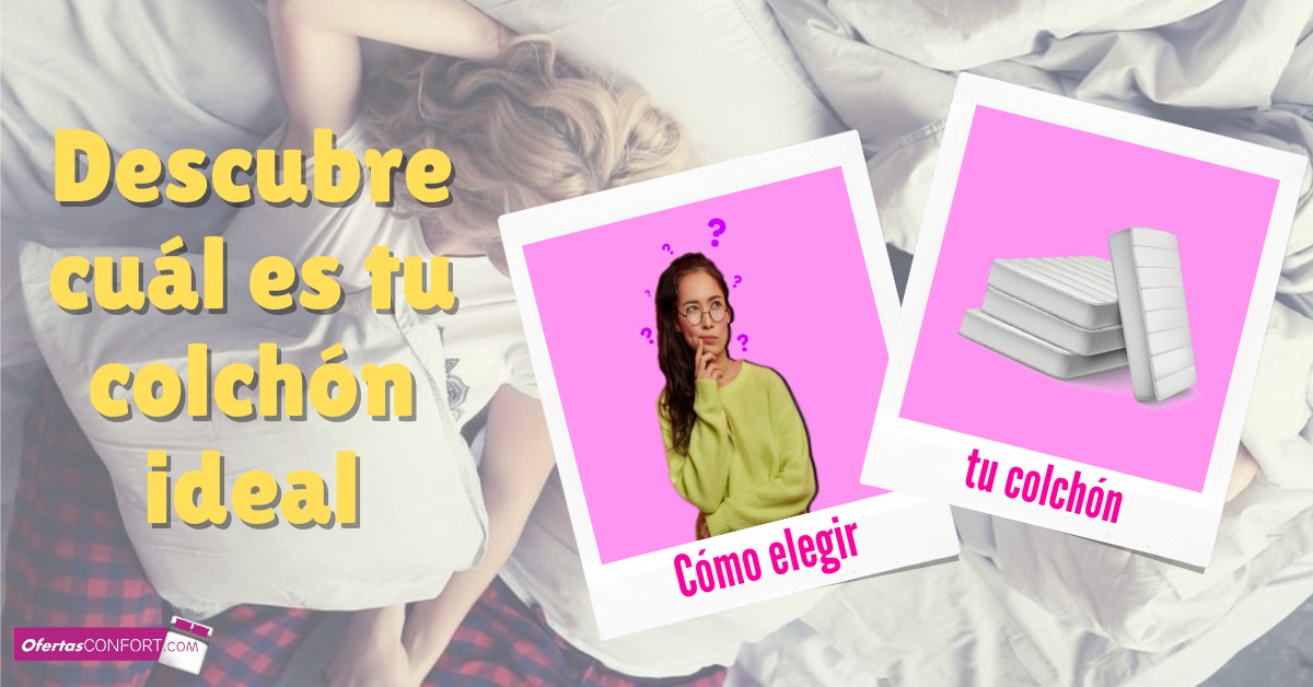 ¿Cuál es tu colchón ideal? 🤔 👍🏼🛌 Nosotros te recomendamos el mejor colchón para ti. Entra en el enlace y descúbrelo ➡️➡️➡️ bit.ly/3tdaAc9