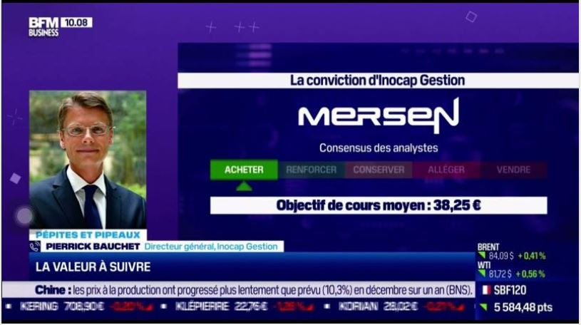 Retrouvez l’intervention de Pierrick Bauchet, Directeur général, sur Mersen, expert des spécialités électriques et des matériaux avancés pour les industries High-Tech, dans Pépites &amp; Pipeaux.

youtu.be/R39BjyhmV_0