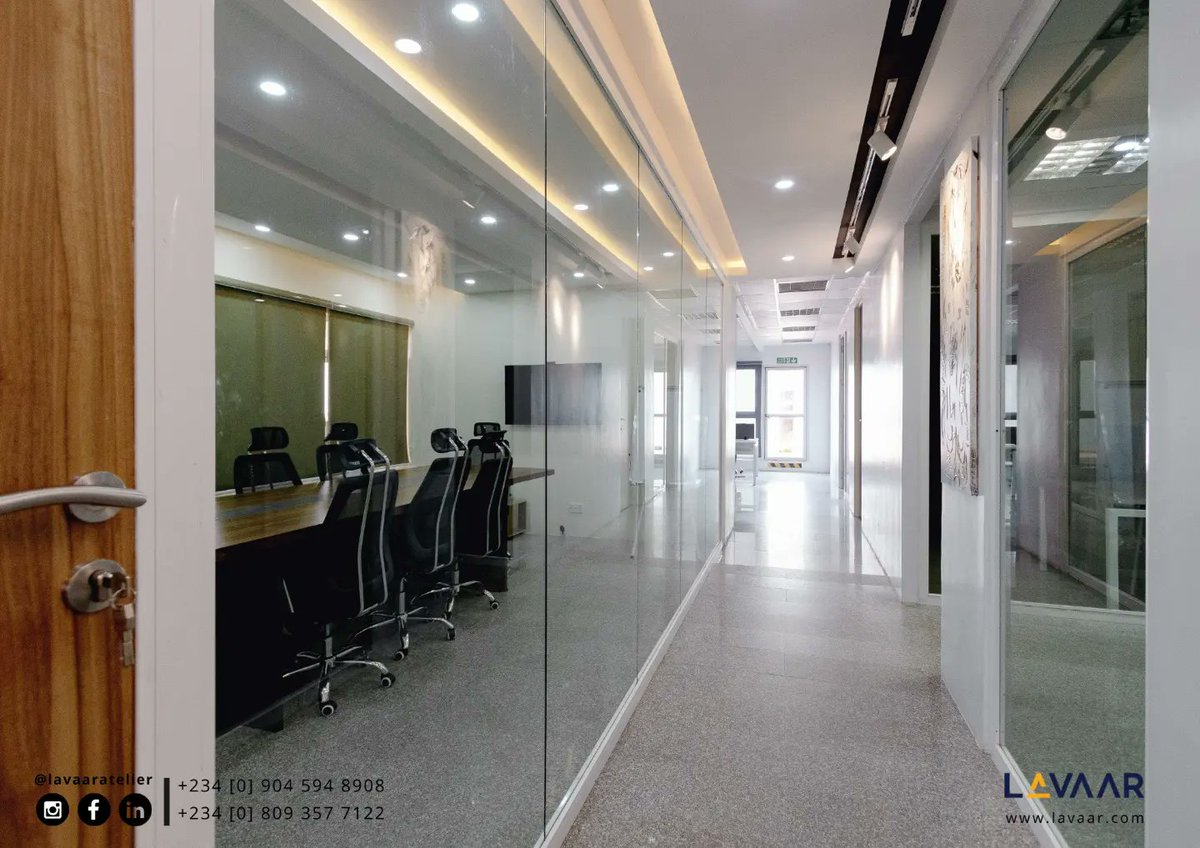 lavaaratelier's tweet photo. BEFORE &amp; AFTER

Our task was to figure out a cost effective way to transform the newly acquired Pent Floor Office space into a modern formal work environment for our client in such a way that it can still be expanded in future. 

#Lavaar #oilandgas
#Lagos #2021recap https://t.co/iI6dl25Xng