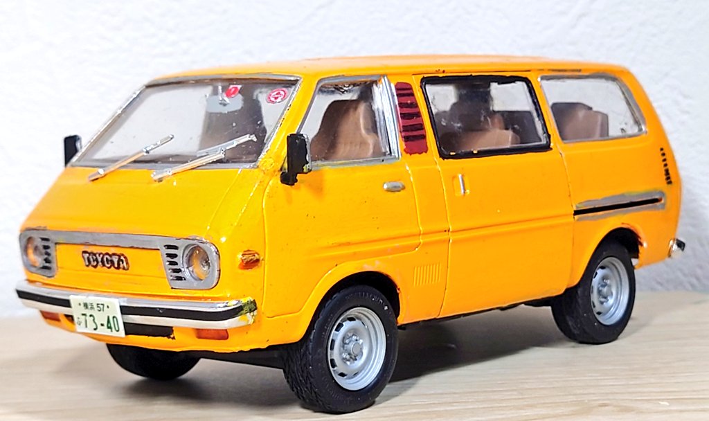 グンゼ #タウンエース グンゼ1/24の初代タウンエース。 バニング仕様