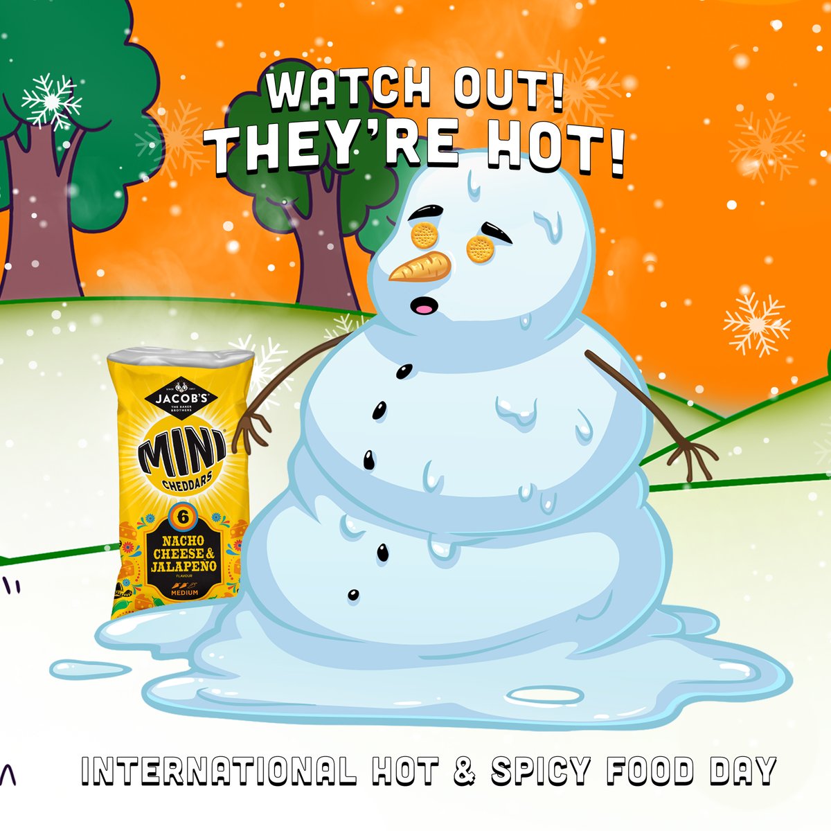 Watch out, they’re hot! 🔥 #InternationalHotAndSpicyFoodDay