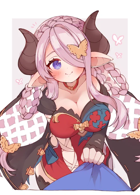 🦋「団長ちゃんっ(くいくい)」 