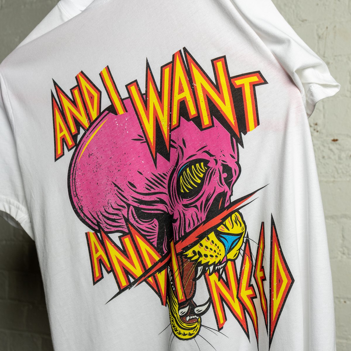 PPresentsuk's tweet photo. 💀AND I WANT AND YOU NEED OUR ‘AND I WANT’ T-SHIRTS💀

Our new graphic is available in black and white, and is available now…  

💻 https://t.co/s2S2LGvWv1 https://t.co/AeKDQmBeTx