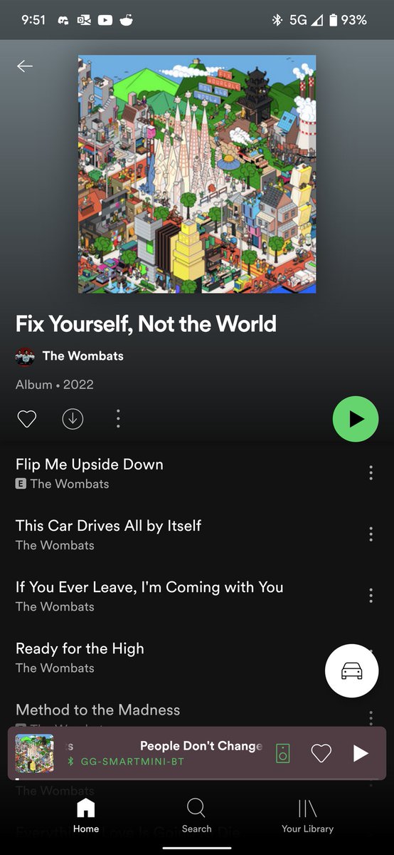 Monobactam's tweet photo. The new @thewombats album was totally worth the wait! Love this evolution in their sound. People Don't Change People, Time Does is incredible. #FYNTW https://t.co/uy0zdTpdeH