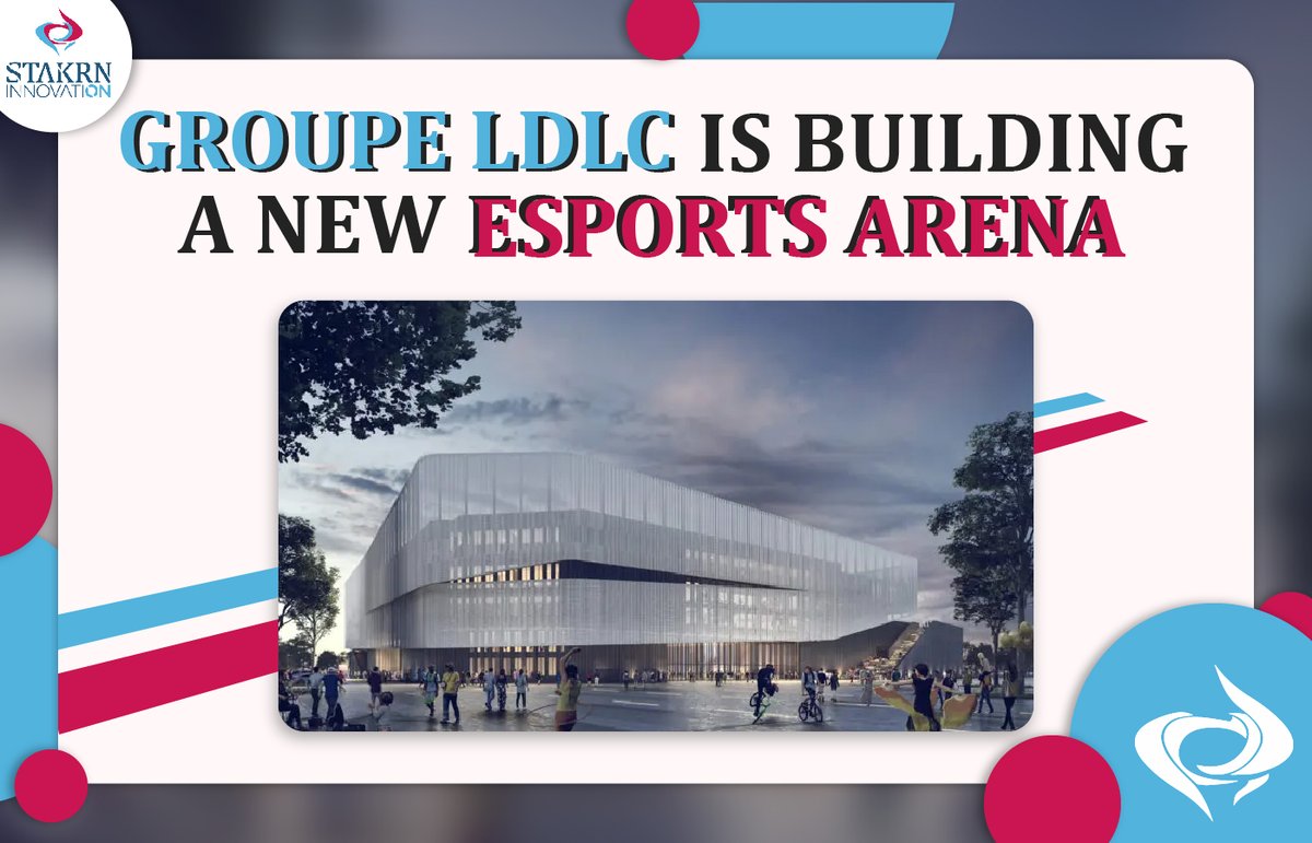 📢 <a href="/LDLC/">LDLC</a>  launched the building of a huge Arena project in the heart of the future OL Valley!

In deep partnership with <a href="/OL/">Olympique Lyonnais</a>, both managing the <a href="/LDLC_OL/">LDLC OL 🦊</a> esports team, they are building the biggest arena outside of Paris with 12.000 to 16.000 seats.

#STAKRN #esports #venue