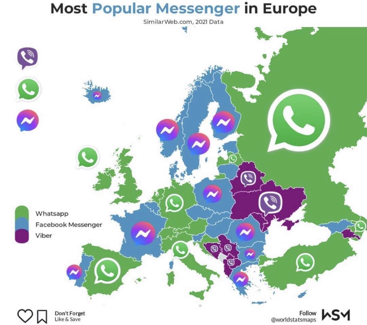 Известные мессенджеры. Мессенджеры в Европе. Популярные мессенджеры. Карта самых популярных мессенджеров. Популярные мессенджеры в мире.